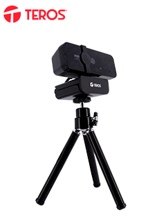 [TE-9072] Camara Webcam TEROS TE-9072 2K micrófono incorporado USB 2.0