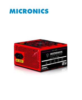 [MIC P6500] FUENTE DE PODER ATX MIC P6500 650W CON CABLE EN CAJA MICRONICS