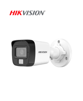 CAMARA HIKVISION TUBO 2MP SMART HYBRID LIGHT IR 25M 2.8MM C/AUDIO