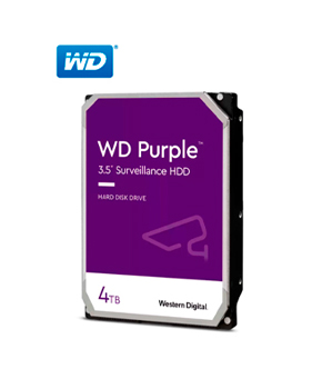 Disco duro Western Digital WD Purple 4TB SATA 6.0 Gb/s 256MB Cache 5400 rpm, 3.5"