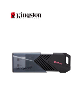 [DTXON/64GB] Memoria Flash USB Kingston DataTraveler Exodia Onyx, 64GB, USB 3.2 Gen 1, Color Negro Mate