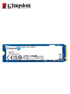 [SNV3S/1000G] Unidad De Estado Solido Kingston 1TB NV3 PCIe 4.0 NVMe M.2 SSD (R:6000 MB/s, W:3000 MB/s)