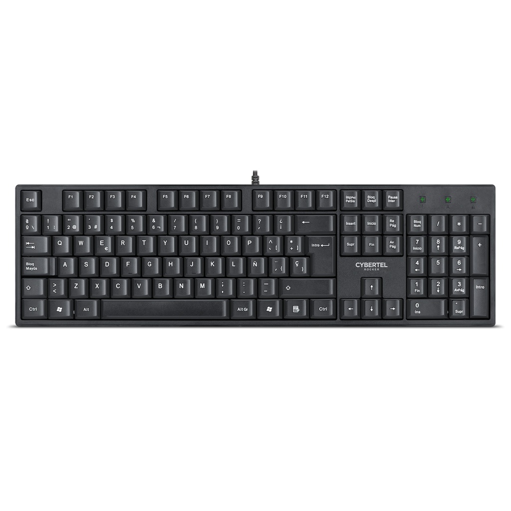 TECLADO USB ROCKER CYB K100 CYBERTEL