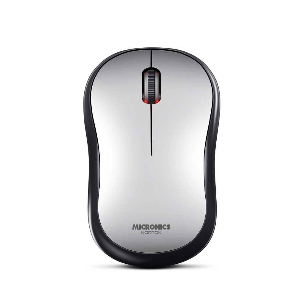 MOUSE USB NORTON WHITE MIC M600  MICRONICS
