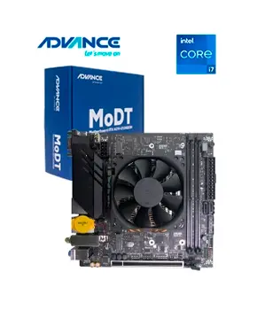 Motherboard Placa Madre ADVANCE MoDT incorpora procesador Core i7-13620H 2.40/4.90GHz HDMI(2)/DP/VGA
