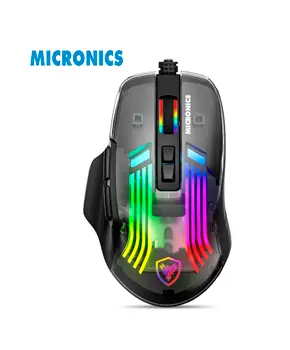 [MIC GM891] MOUSE GAMER USB RGB MURANO MIC GM891  7B 12800DPI MICRONICS