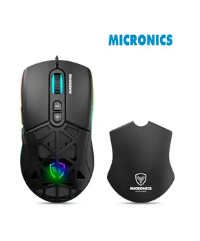 [MIC GM890] MOUSE GAMER USB RGB MIRAGE MIC GM890 7B 12800DPI MICRONICS