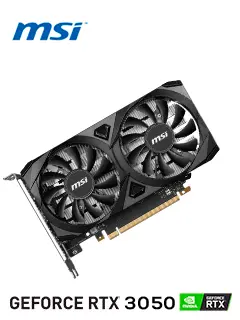 [RTX 3050 VENTUS 2X 6G OC] Tarjeta de video MSI GeForce RTX 3050 VENTUS 2X 6G OC, 6GB GDDR6, PCI-Express Gen 4.0