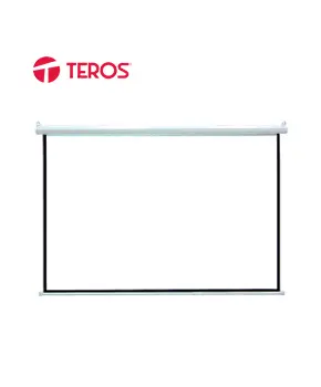 [TE-9062] Ecran TEROS TE-9062W , 1.92 x 1.92 mts, 4:3 , blanco mate