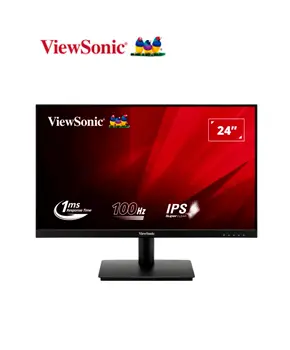 MONITOR VIEW SONIC 24" LED VA240-H FHD/ 100HZ/ 1MS/ HDMI/ VGA