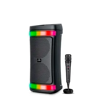 [EV5007] PARLANTE BROADWAY 6" EV5007 Eversound SYSTEM RGB BT MIC FM mSD/USB LI-BAT 3.7V/