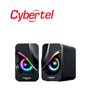 [CBX S301] PARLANTE 2.0 RGB 2" CYBERTEL EXXPERT BLACK CBX S301 