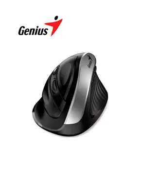 [31030031401] MOUSE GENIUS ERGO 8250S WIRELESS VERTICAL 6-BOTONES ERGONOMICO BLACK