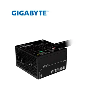 [GP-P550SS] Fuente de alimentación Gigabyte P550SS, 550W, 80 PLUS Silver, Formato ATX. 