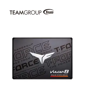 [T253TZ512G0C101] Unidad De Estado Solido T-FORCE VULCAN Z, 512GB, SATA 6Gb/s, 2.5", Negro, W 470 MB/s, R 540MB/s.
