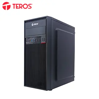 Case gamer TEROS TE-1319G, Mid Tower, 450W, USB 3.0 / 2.0, audio, negro