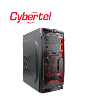 [CBX 3500] GABINETE GAMER PSU 350W CYBERTEL HUNTER CBX 3500  (D:34cm W:18cm 41cm) 2 FAN RAINBO