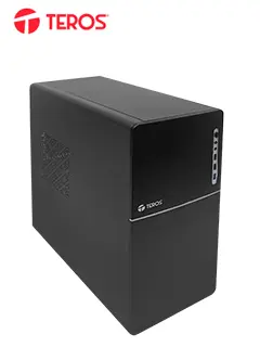 Case TEROS TE-1038S, Factor de forma ATX, 250 W, USB 3.0 / 2.0, audio, negro.