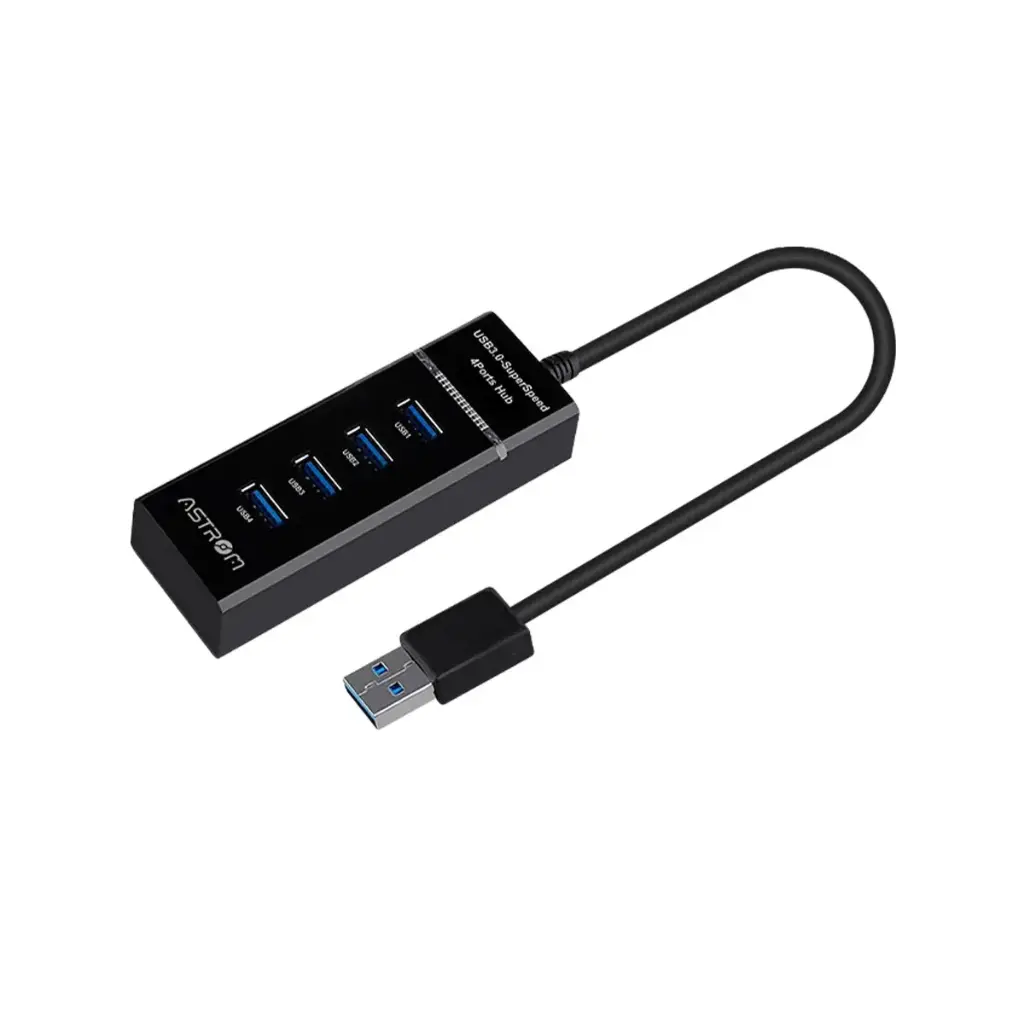 HUB USB 4 EN 1 ASTROM AST H3400 4PORTS 3.0