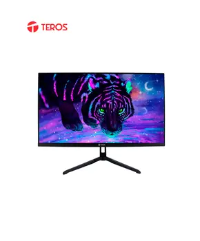 [TE-2475G] Monitor plano gaming TEROS TE-2475G 24.5" FHD VA 180Hz 1ms HDMI DP AUDIO OUT USB negro