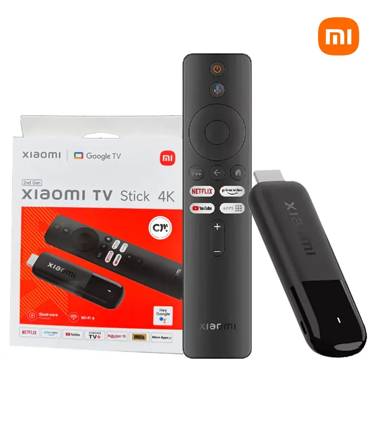 Xiaomi TV Stick 4K (2nd Gen) WiFi 6 2GB RAM 8GB