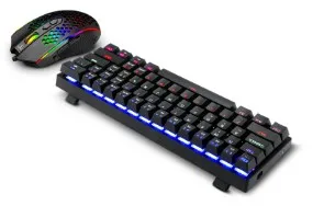 Combo T-Dagger 2 en 1 MAIN FORCE T-TGK321 + T-TGM310, Spanish T-TGS008-BR BLACK