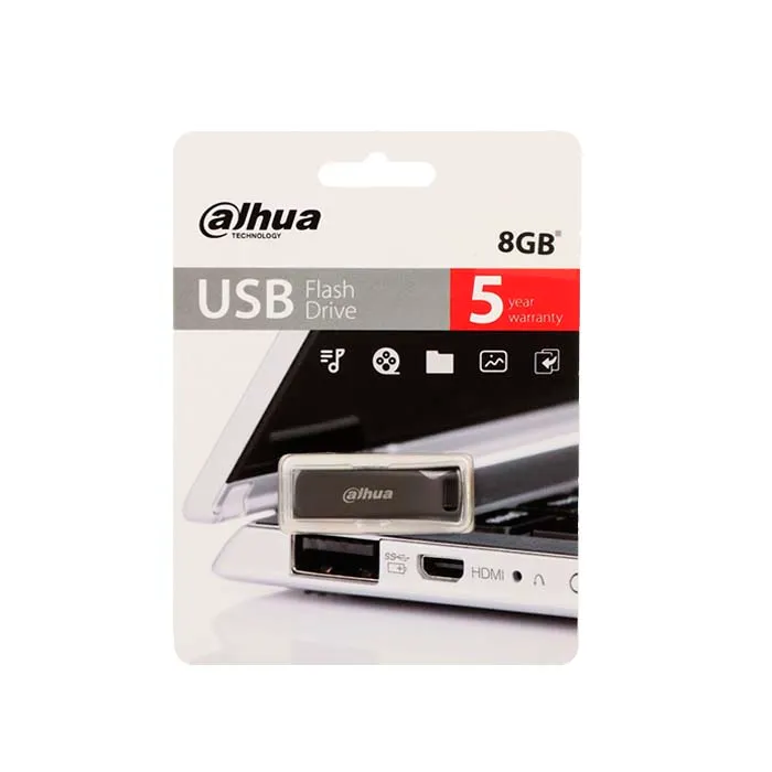 [DHI-USB-U156-20-8GB] MEMORIA USB 8GB U156 2.0 DAHUA (DHI-USB-U156-20-8GB) METAL 