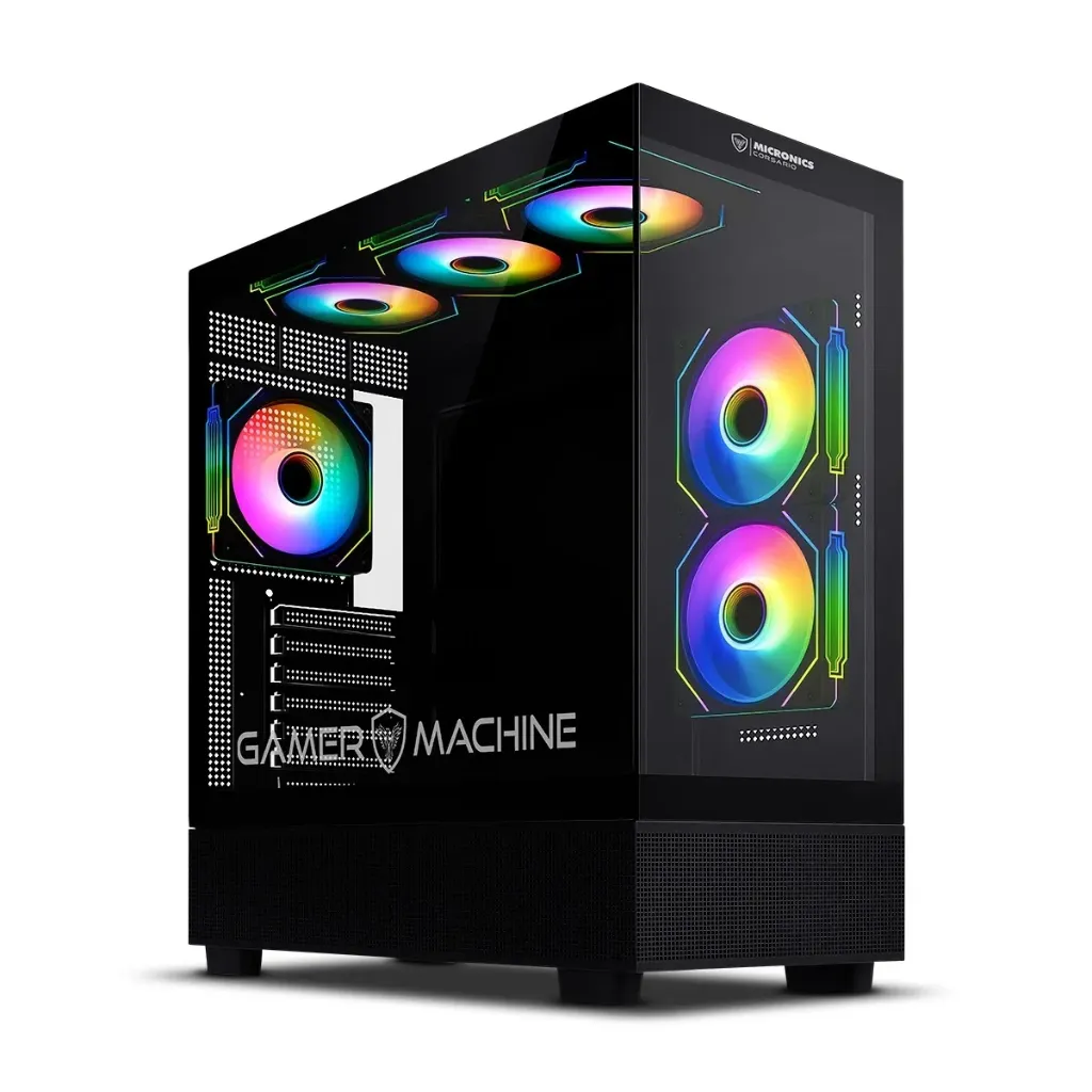 [MIC FC1006] GABINETE CASE CORSARIO MIC FC1006  6FAN ARGB (D:43.5cm W:21cm H:49.5cm) MICRONICS
