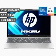 [B9TX3LA#ABM] NOTEBOOK LAPTOP  HP 15 CORE 5 13134U RAM 8GB SSD 512GB PANTALLA 15.6"