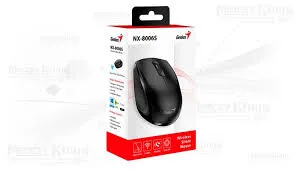 MOUSE GENIUS NX-8006S WIRELESS BLUEEYE SILENT ERGONOMICO BLACK