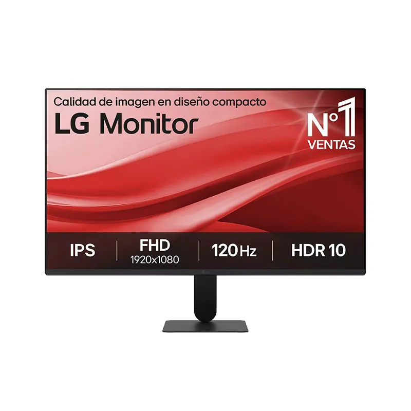 Monitor LG 27" FHD/IPS/120Hz/HDMI/VGA/Headphone-out
