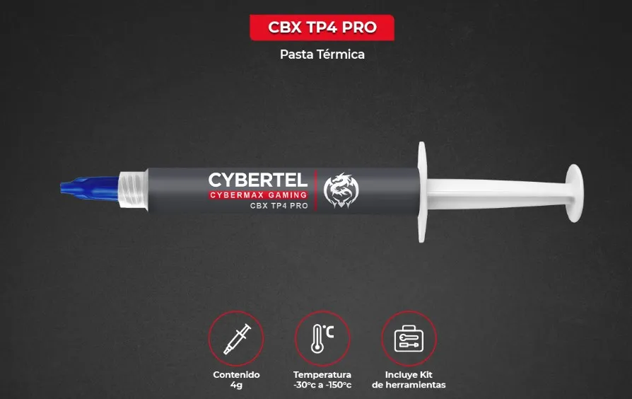 Pasta Termica Cybertel - CBX TP4 PROFESIONAL