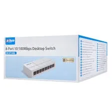 SWITCH PARA ESCRITORIO 8 PUERTOS 10/100 MBPS MARCA DAHUA DH-SF1008L