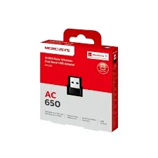 [MA14N] Adaptador USB WiFi 6 AX300 MERCUSYS/Hikvision  MA14N  single band, hasta 287 Mbps en 2.4GHz, USB 2.0, MU-MIMO