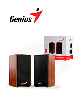 [31730029400] PARLANTE GENIUS SP-HF180 (31730029401 ) 6W USB MADERA POWER
