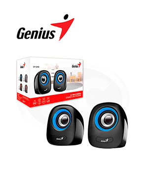 [SP-Q160] PARLANTE GENIUS SP-Q160 BLUE USB POWER 6W RMS