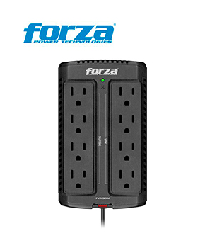 [FVR-902 450W] ESTABILIZADOR FORZA 900VA FVR-902 450W 8 TOMAS 220V