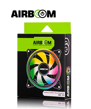 [AB111] COOLER PARA (CASE) AUREOLA AB111 DOUBLE HALO RAINBOW AIRBOOM