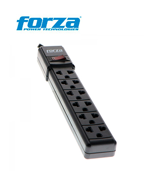 [PS-001B] SUPRESOR DE PICO FORZA PS-001B 6 TOMAS