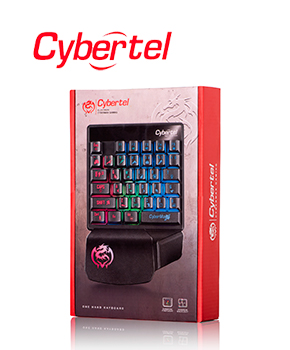 [CBX K221] TECLADO GAMER DE UNA MANO CYBERTEL ELEKTRON CBX K221