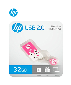 [HPFD178P-32] MEMORIA FLASH USB HP V178P 32GB USB 2.0