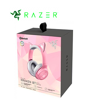 [RZ04-03520100-R3U1] AURICULAR INALAMBRICO RAZER KRAKEN BT KITTY EDITION GAMING (nuevo)