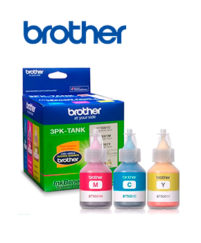 [BT50013PK] PACK 3 TINTAS BROTHER BT50013PK COLOR