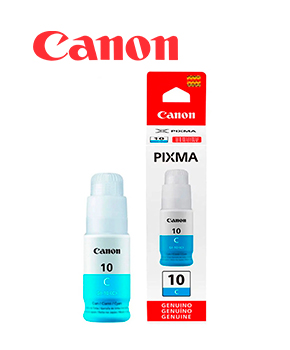 [3391C001AB] BOTELLA DE TINTA CANON GI-10C CYAN 70ML