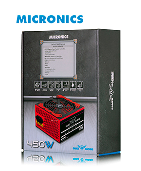 [MIC P4500] FUENTE DE PODER ATX P4500 450W MICRONICS
