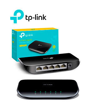 [TL-SG1005D] SWITCH TP-LINK 5 PUERTOS (TL-SG1005D) 10/100/1000 MBPS