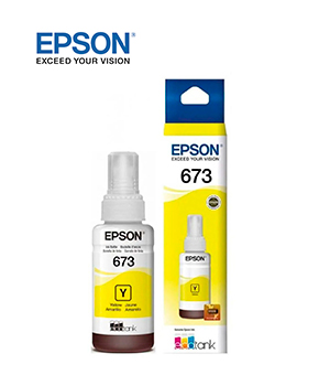[T673420] TINTA EPSON 673 (T673420) COLOR AMARILLO CONTENIDO 70 ML