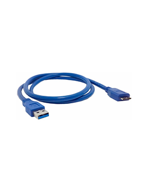 [CABGEN00487] CABLE PARA DISCO EXTERNO TOSHIBA USB 3.0 30CM - AZUL