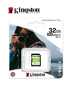 [SDS2/32GB] MEMORIA CARD -SD- KINGSTON CANVAS SELECT PLUS 32 GB