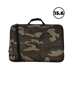 [NOTGEN00513] FUNDA CON ASA MODELO MILITAR PARA LAPTOP 15,6"